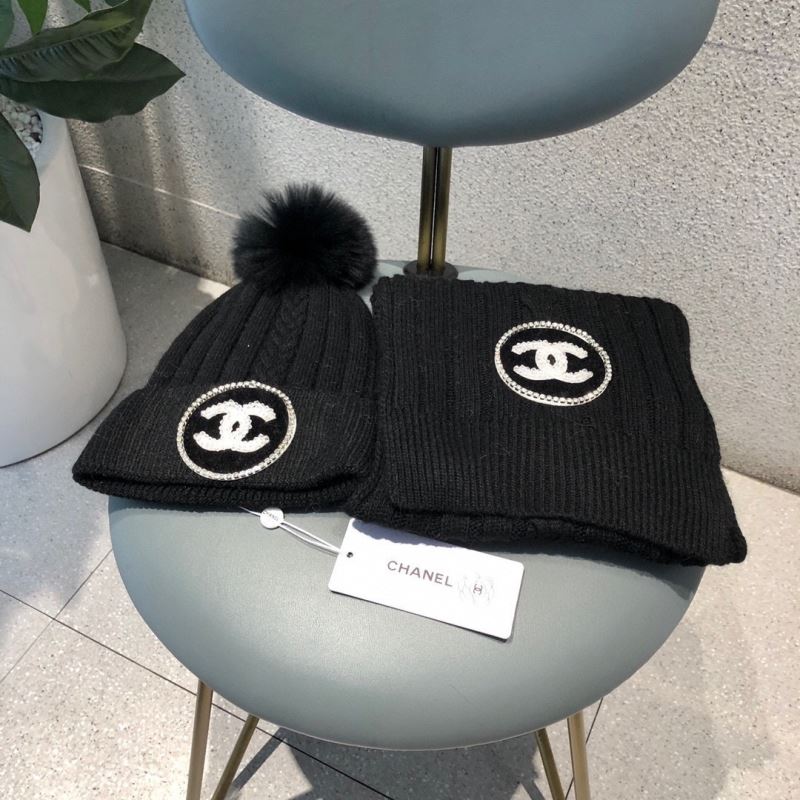 Chanel Caps Scarfs